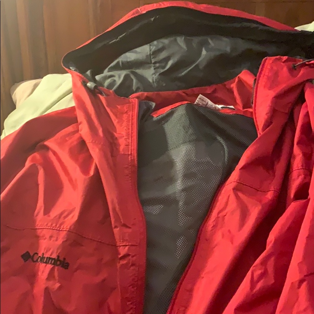 Columbia men’s windbreaker 4X 4XL with hood